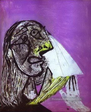 Une femme en larmes 1937 cubisme Pablo Picasso Peinture à l'huile